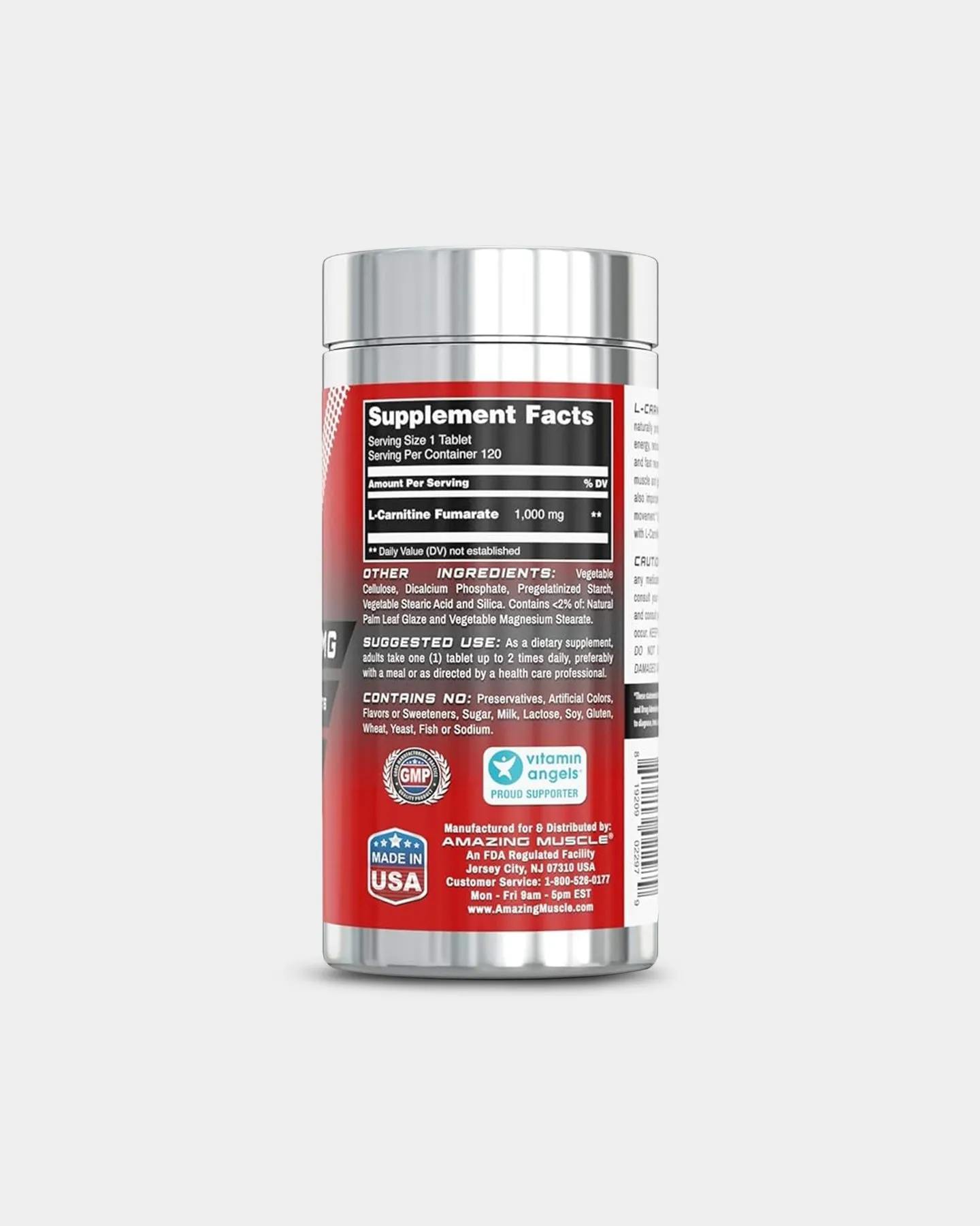 Amazing Muscle L-Carnitine 1000mg