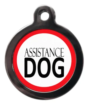 Assistance Dog Dog Tag