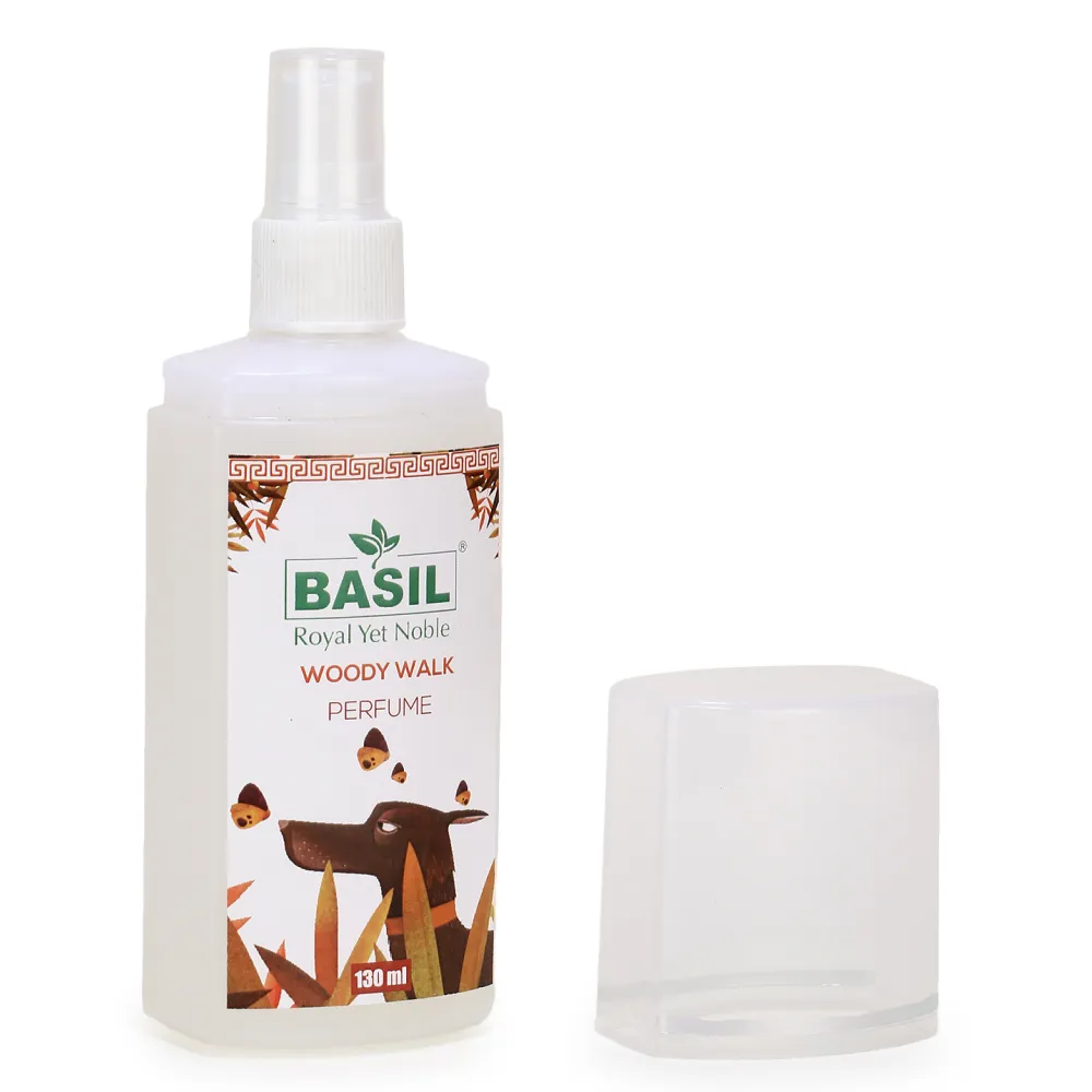 Basil Woody Walk Fresh Perfume Spray for Dogs and Cats