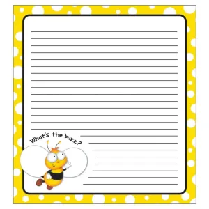 Buzz Worthy Bees Notepad