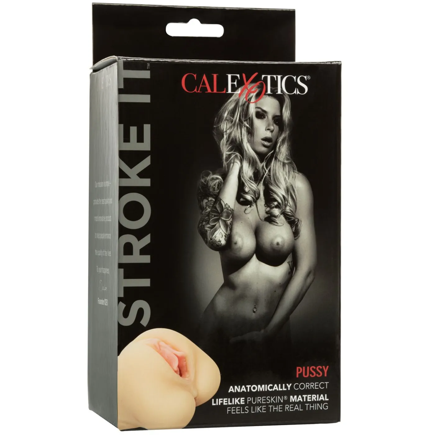 CalExotics Stroke It Realistic Pussy Stroker