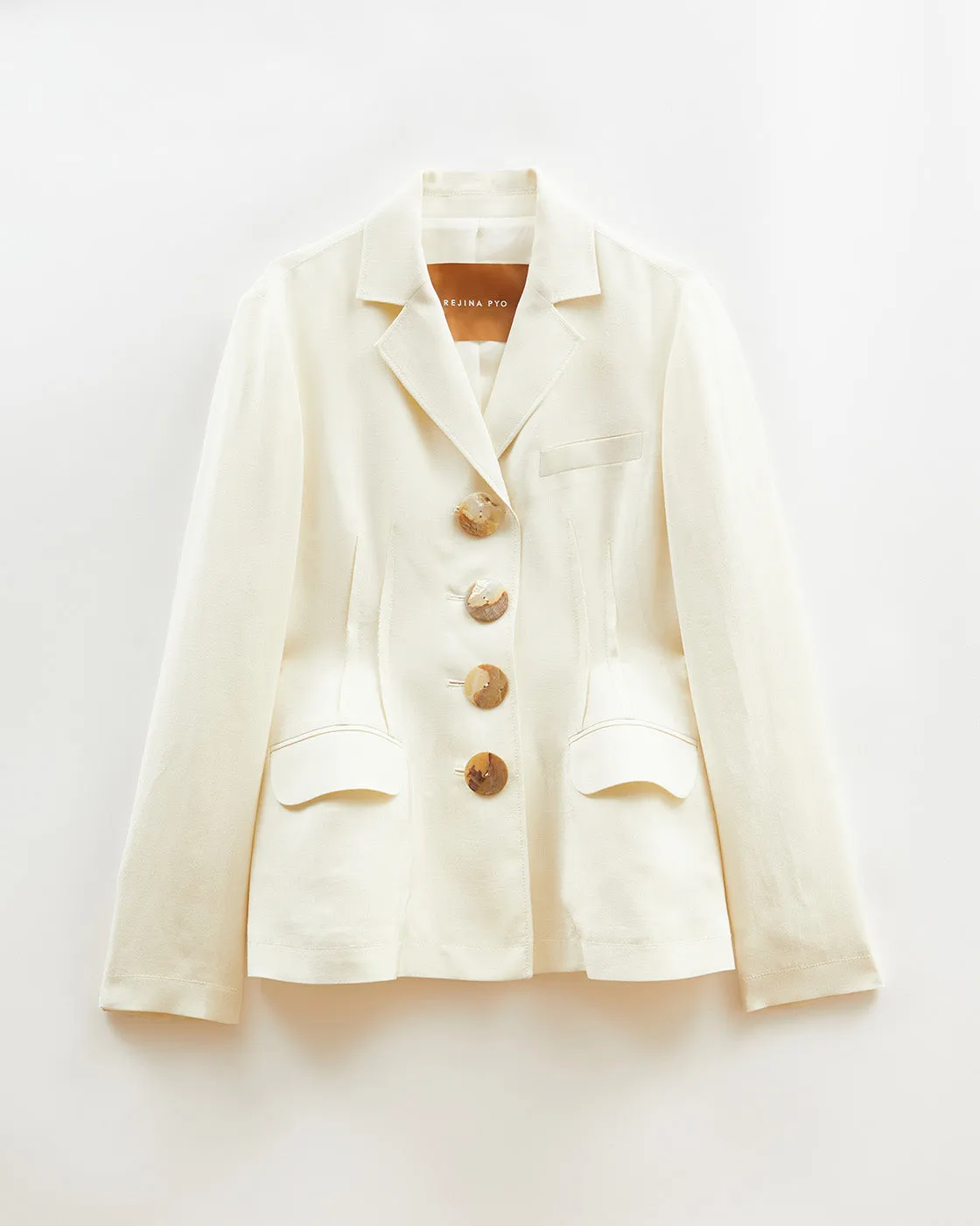 Etta Jacket Viscose Off-White