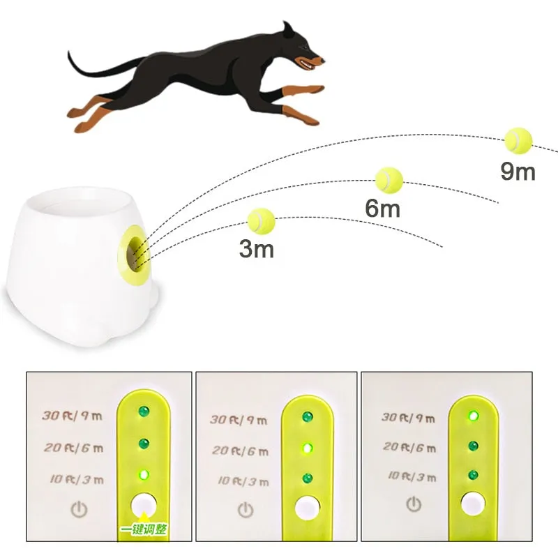 Exciting Automatic Ball Launcher for your Dog, Interactive Play Toy for Pet Owners, Active Dogs Fun Pet Exercise