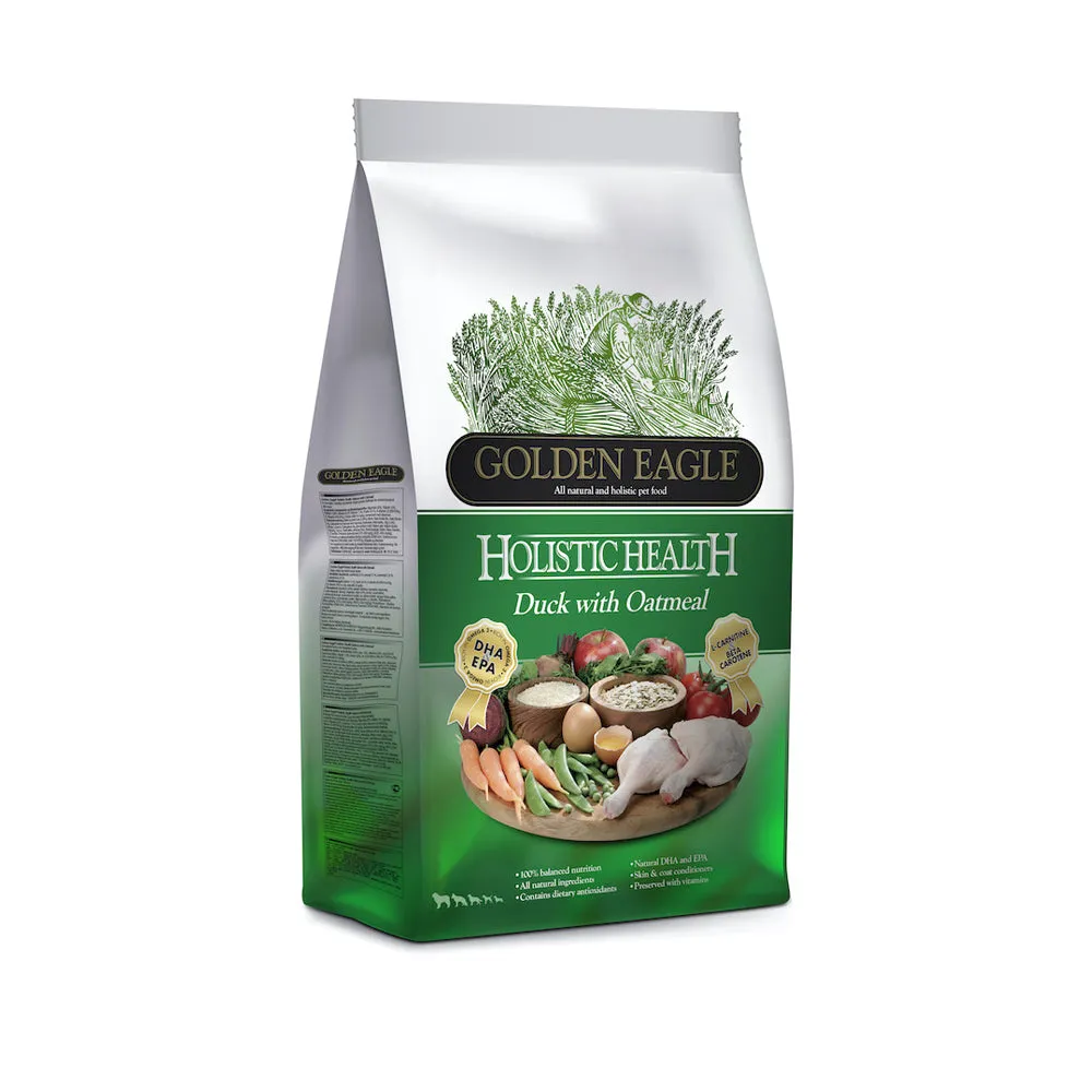 Golden Eagle Dog Holistic Health - Duck with Oatmeal 12kg