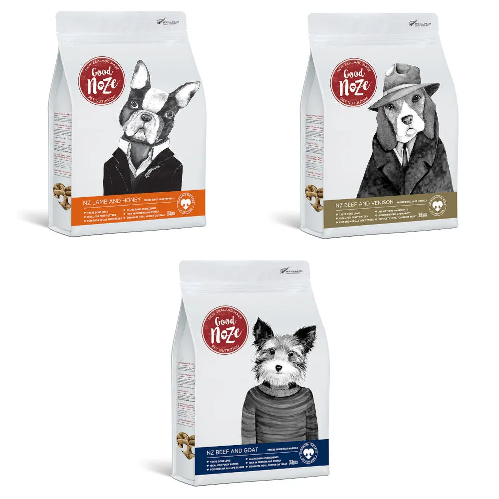 Good Noze Freeze-Dried Dog Food Bundle Deal