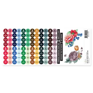 Island & Space Garden Marker Topper Label Set