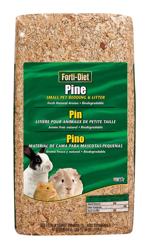 Kaytee Forti-Diet Natural Scent Pine Bedding and Litter