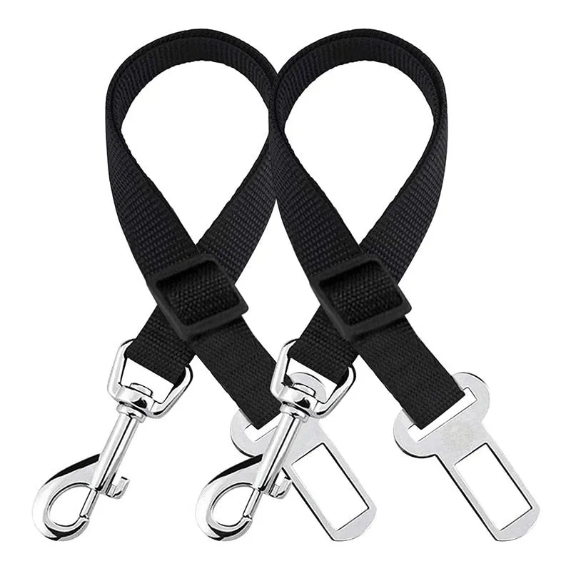 Large Dog Car Seat Adjustable Harness Pet Puppy Lead Vehicle Supplies Small Dogs Leash Accessories Travel Clip For Cat Chain