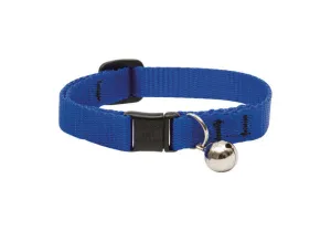 LupinePet Basic Solids Blue Blue Nylon Cat Collar