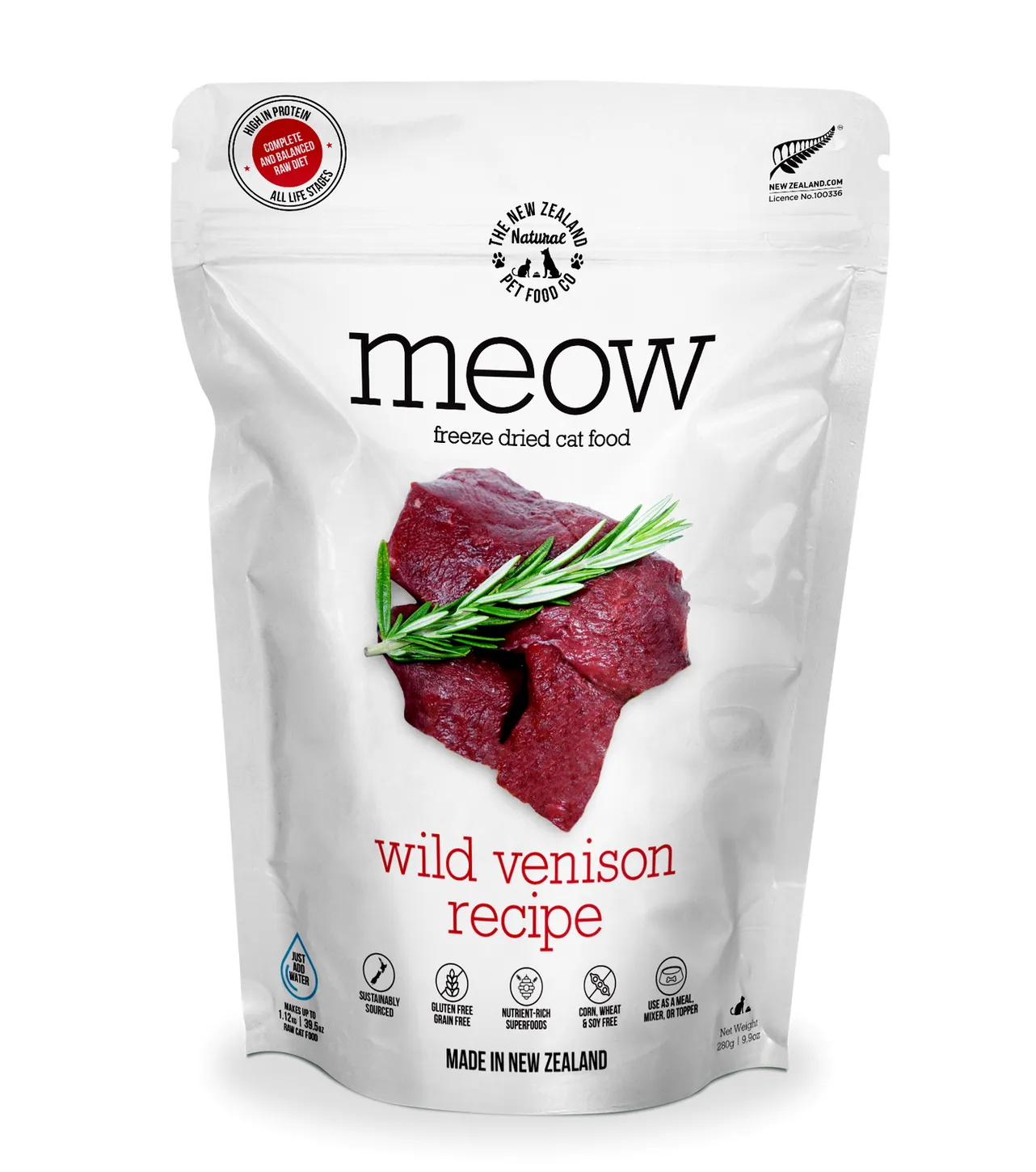 NZ Natural Meow Freeze-Dried Venison