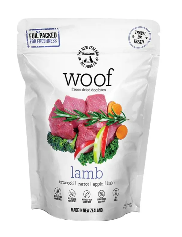 NZ Natural Woof Freeze-dried Lamb Bites