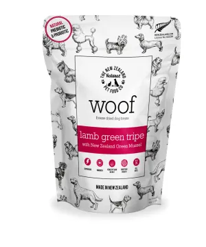 NZ Natural Woof Freeze-dried Lamb Green Tripe Bites