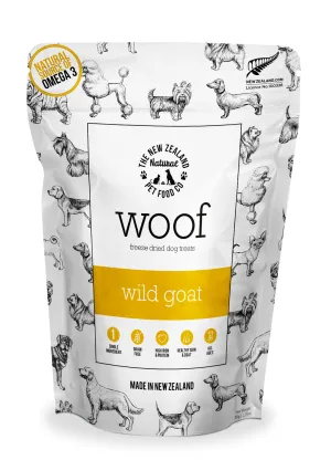 NZ Natural Woof Freeze-dried Wild Goat Bites