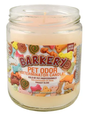 Pet Odor Exterminator Candle, Barkery, 13 oz