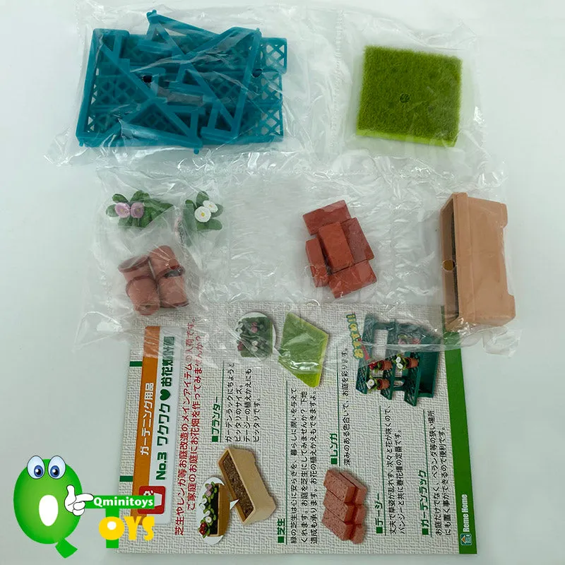 Rare 2006 Re-Ment Home Garden Full Set of 10 pcs   SP Secret total 11 pcs