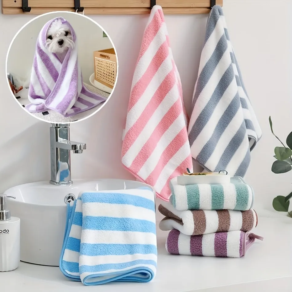 Soft and Absorbent Pet Towels Ideal for Cat