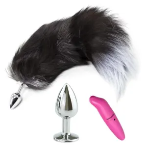 Steel Fox Plug With Vibrator 15"