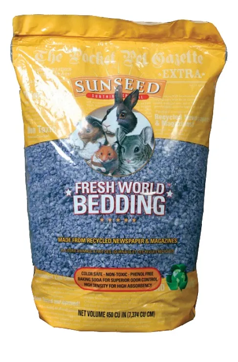 Sunseed Fresh World Bedding For Small Animals - Small