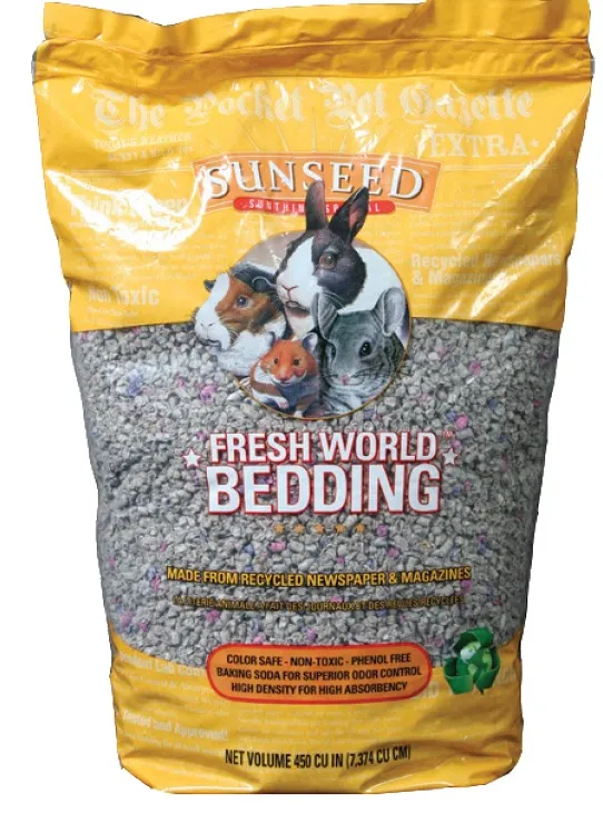 Sunseed Fresh World Bedding For Small Animals - Small