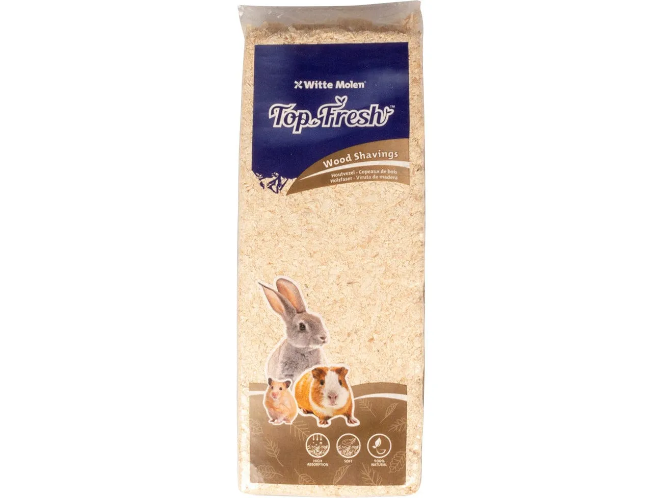 TOP FRESH WOOD SHAVINGS 4kg natural