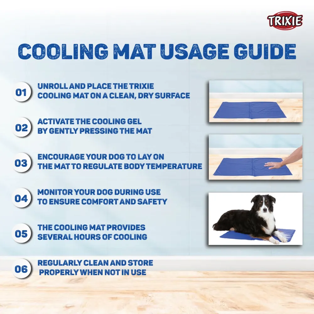 Trixie Cooling Mats for Dogs (Blue)