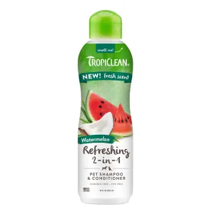 TropiClean Shampoo & Conditioner Watermelon Refreshing 2-in-1 592ml