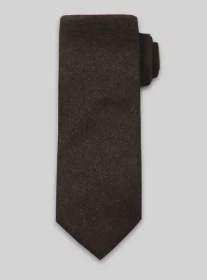 Tweed Tie - Naples Dark Brown