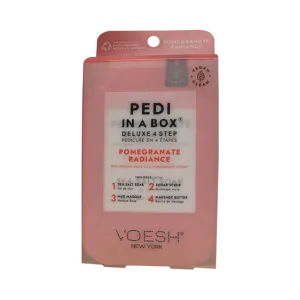 Voesh Pedi In a Box - 4 Step - Pomegranate