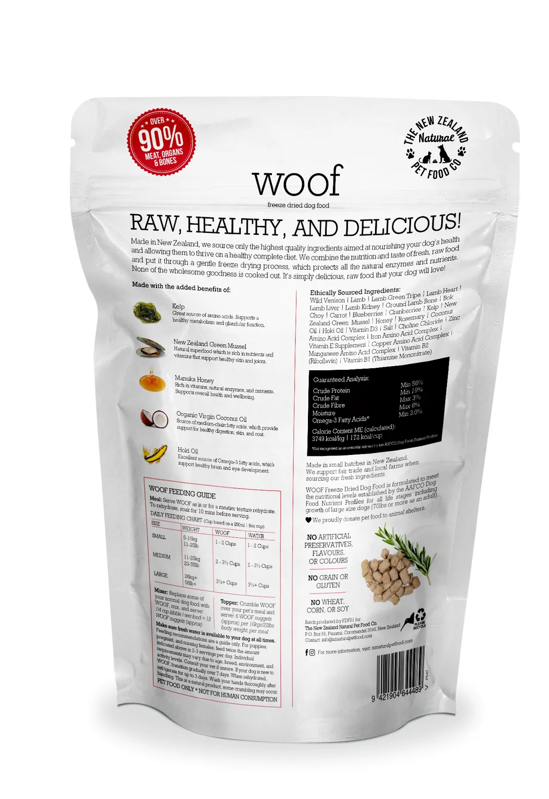 Woof Freeze-dried Wild Venison